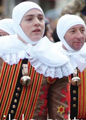 The Carnival of Binche, Belgium