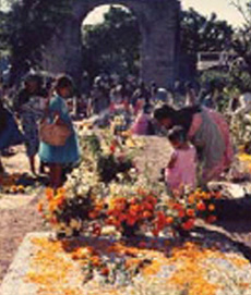 The Indigenous Festivity Dedicated to the Dead, Mexico